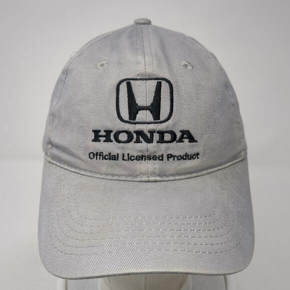 Honda Official Licensed Product Baseball Cap Gray One Size Adjustable AMC Cotton - Picture 2 of 10